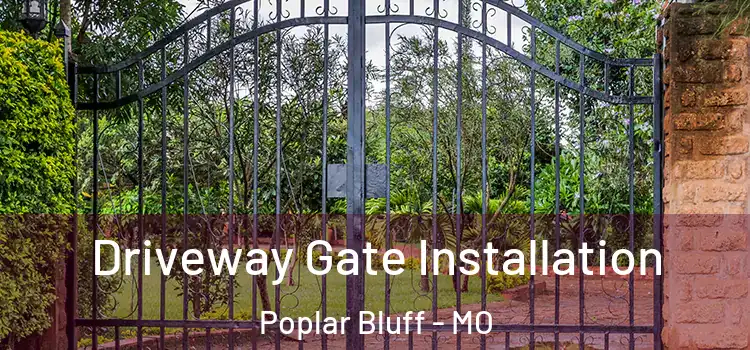  Driveway Gate Installation Poplar Bluff - MO