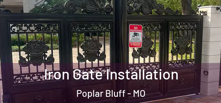  Iron Gate Installation Poplar Bluff - MO